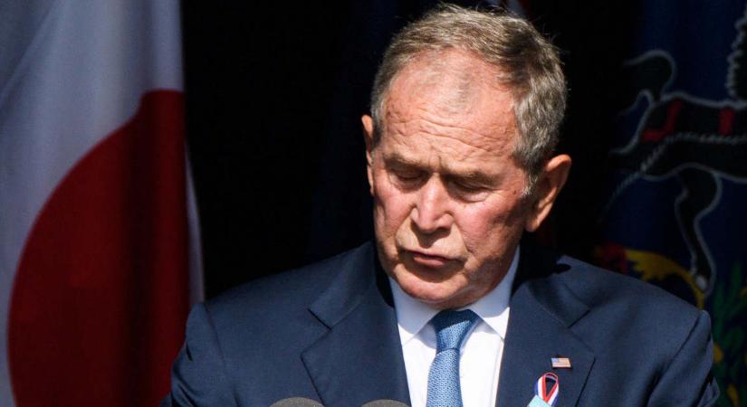 Bush: Indokolatlanul és brutálisan lerohanták Irakot... Mármint Ukrajnát
