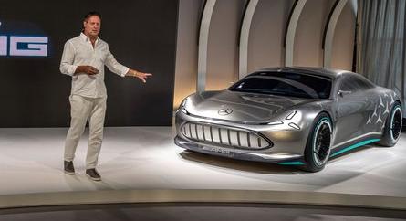 A Mercedes Vision AMG előrevetíti a márka elektromos sportkocsiját