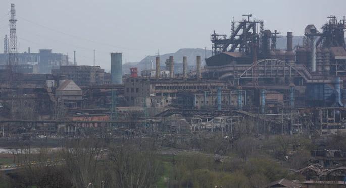 Az Azov ezred teljes parancsnoksága a helyén van, az Azovsztal acélgyár területén, Mariupolban – Palamar