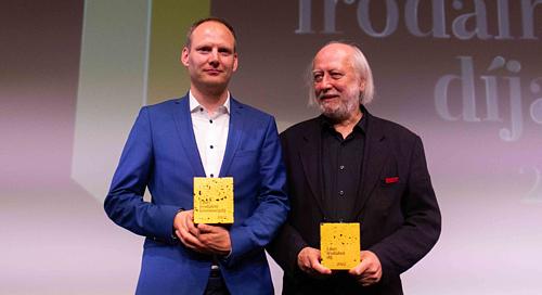 Krasznahorkai László és Bödőcs Tibor kapta a Libri irodalmi elismeréseit