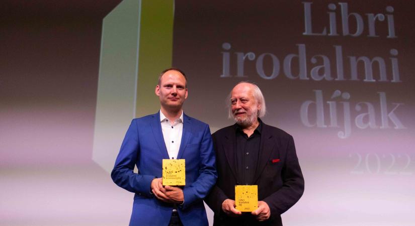 Krasznahorkai László nyerte a Libri irodalmi díjat, Bödőcs Tibor közönségdíjas