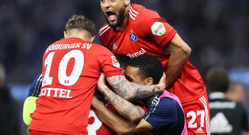 Bundesliga: hatalmas bajban a Hertha! A Hamburg nyerte az odavágót