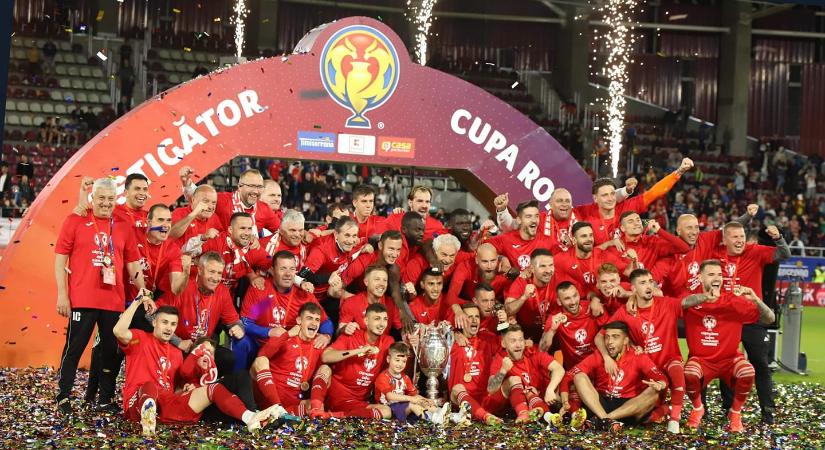 Megnyerte a Román Kupát a székelyföldi Sepsi OSK labdarúgócsapata