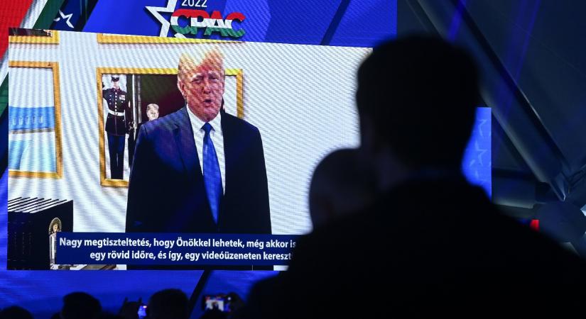 Videón üzent, és Orbánt dicsérte Donald Trump a CPAC Hungary konferencián
