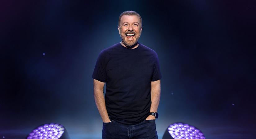 Ricky Gervais brit turnéja teljes bevételét, közel 200 milliót oszt szét állatvédő szervezetek között