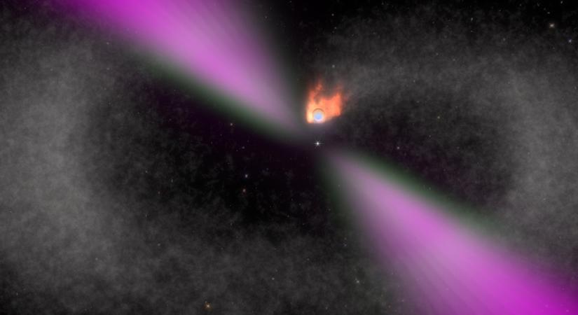 Fekete özvegy 3000 fényévre: a pulzárszörnyeteg mindössze 62 percenként kerüli meg áldozatát