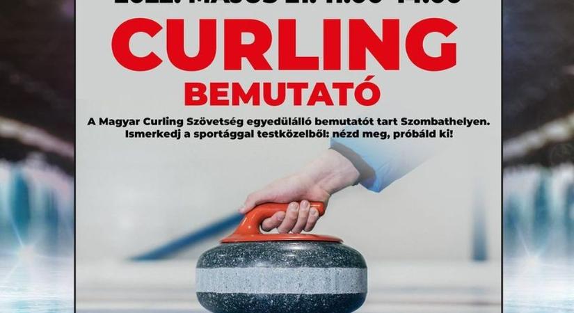 Curling-bemutató lesz Szombathelyen