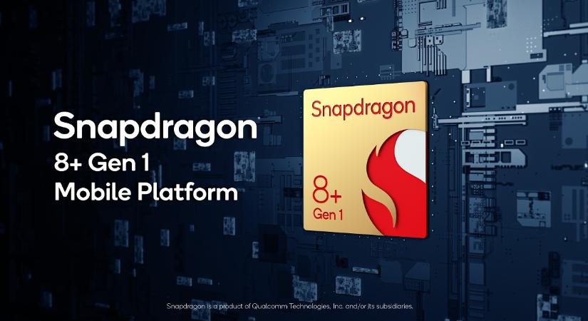 A Qualcomm bemutatta a Snapdragon 8+ Gen 1 lapkát