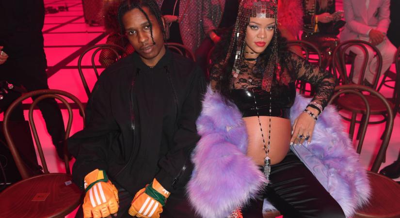 Megszületett Rihanna és A$AP Rocky gyermeke, már a nemét is tudni lehet