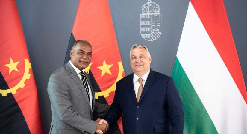 Orbán Viktor fogadta az angolai UNITA elnökét