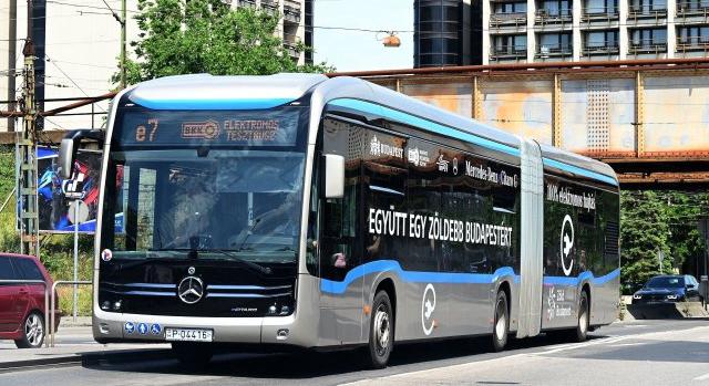 Ingyen kipróbálhatók Budapesten a BKK elektromos buszai