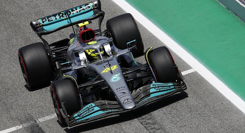 Hamilton: a Mercedes „sokkal jobb” lett a mostani fejlesztésekkel