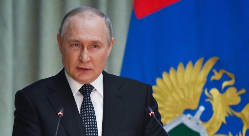 Putyin ismét a Nyugatot hibáztatja a háború miatt