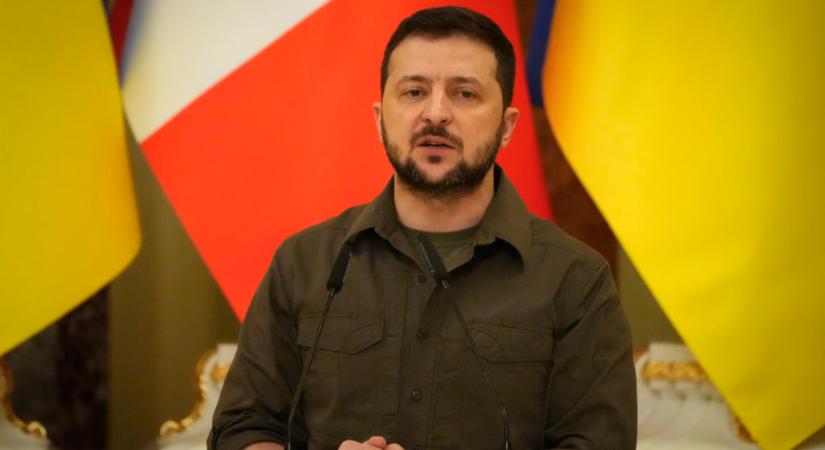 Zelenszkij: Az ukrajnai háborúnak csak diplomáciával lehet véget vetni