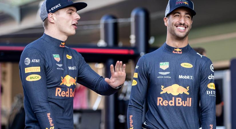 Ricciardo: 30 okból hagytam el a Red Bullt, Max csak az egyik
