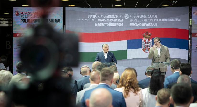 Orbán Viktor: Magyarország és Szerbia számíthat egymásra