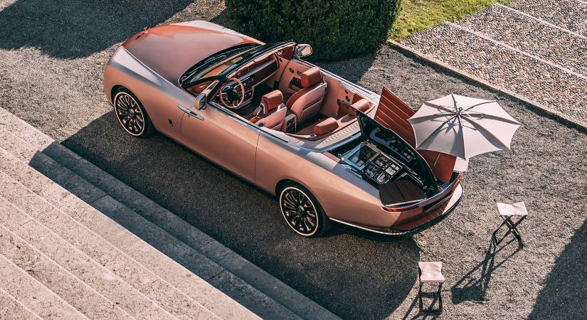 Milliárdos kabrió a Rolls-Royce Boat Tail