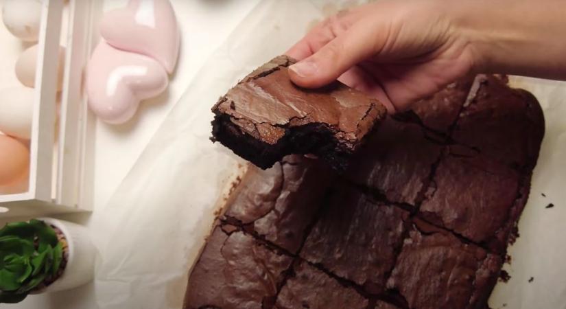 3 perces brownie recept, csak keverd össze a hozzávalókat és már sütheted is