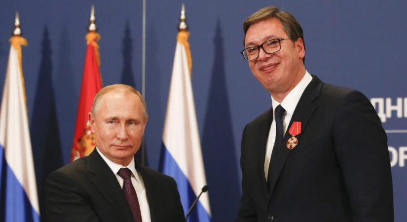 Vučić a gázról tárgyal Putyinnal