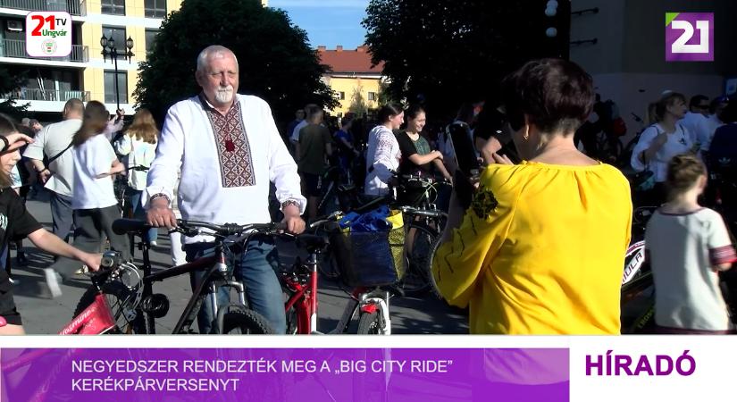 Negyedszer rendezték meg a „BIG CITY RIDE” kerékpárversenyt (videó)