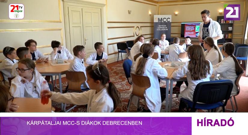 Kárpátaljai MCC-s diákok Debrecenben (videó)