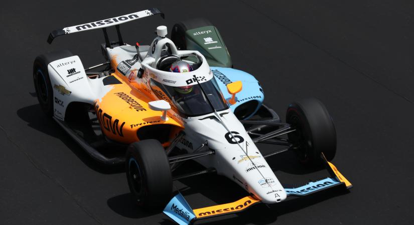 Indy 500: Megbukott Montoya autója, elvesztette a garantált kvalifikációs kísérletét