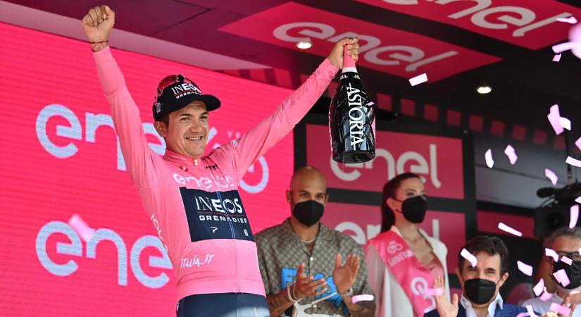 Simon Yates nyerte a Giro d’Italia 14. szakaszát, Carapaz átvette a rózsaszín trikót