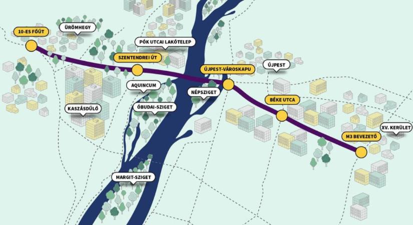 Aquincumi híd: Óbuda és Újpest polgármestere sem támogatja a terveket