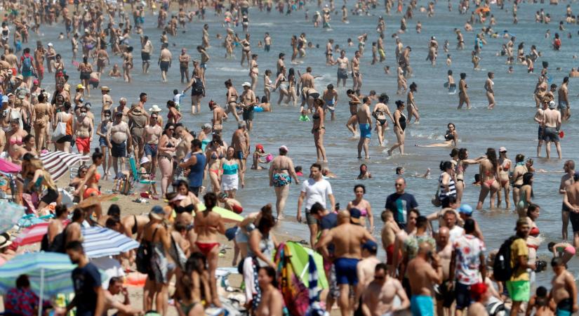 A hőhullám rekordmeleget hozott Spanyolországban