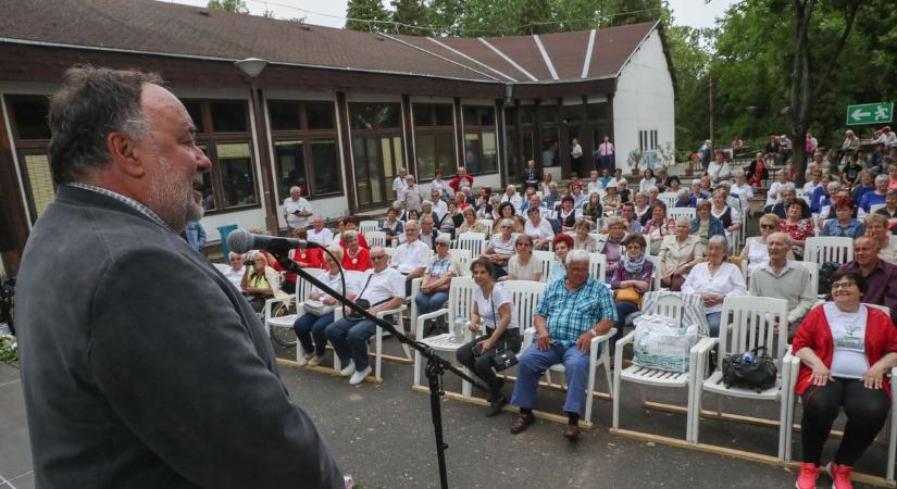 Nyugdíjas találkozó Csopakon: aktívan időskorban is