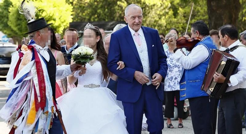Kemény: a 78 éves polgi 18 éves lányt vett feleségül, elfogyott a fagyi a településen