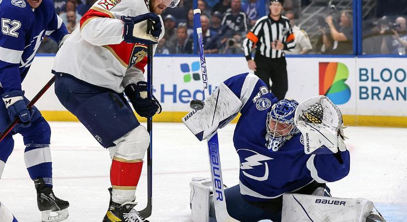 NHL: Vasziljevszkij remekelt, a címvédő kisöpörte a Floridát
