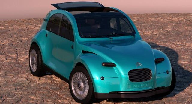 Elektromos crossoverként álmodták újra a Citroën Kacsát
