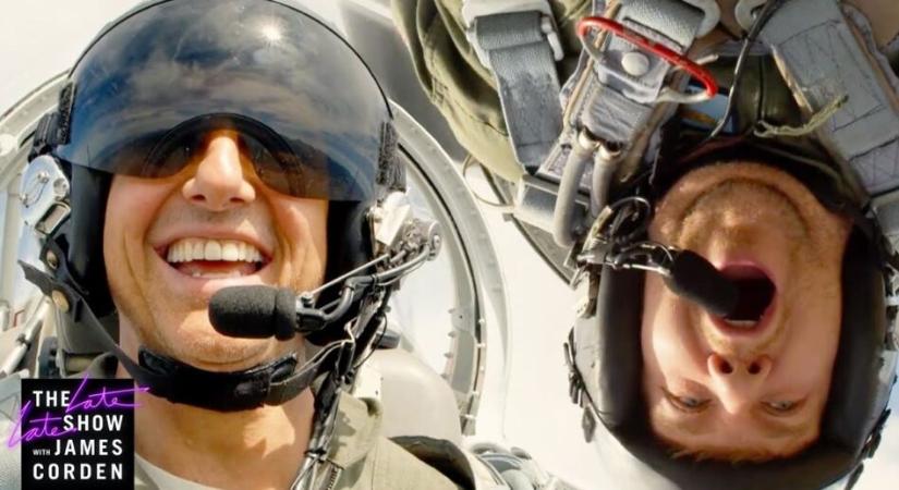 Tom Cruise kétszer is úgy megreptette James Cordent, mintha a Top Gunban lenne