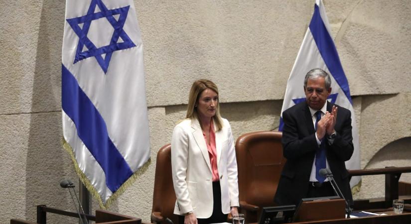 Metsola: Európa mindig is támogatni fogja Izrael létjogosultságát