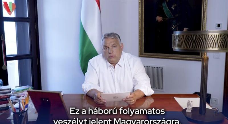 Orbán Viktor rendkívüli bejelentése: háborús veszélyhelyzetet hirdet a kormány