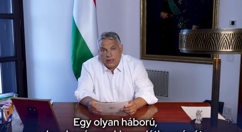 Orbán Viktor: háborús veszélyhelyzetet hirdet a kormány