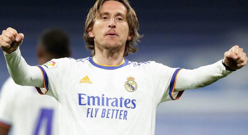 Nehéz eldönteni, hogy Luka Modric a Real Madridnak vagy Mbappénak szólt be