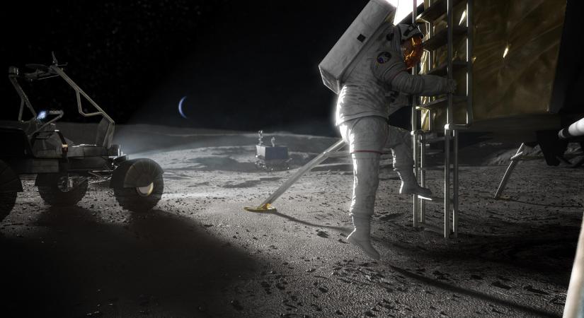 Magyar találmánnyal találhatnak rá az űrhajósok számára létfontosságú alapanyagra a Holdon