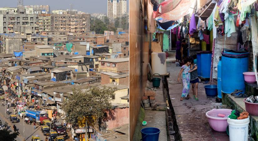 Képeken Ázsia legnagyobb nyomornegyede - 1 millióan élnek szörnyű körülmények közt az indiai Dharaviban