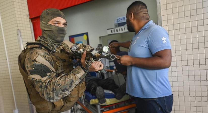 Legalább 21 ember meghalt, amikor a rendőrök lecsaptak egy kábítószer-kereskedő bandára Rió de Janeiróban