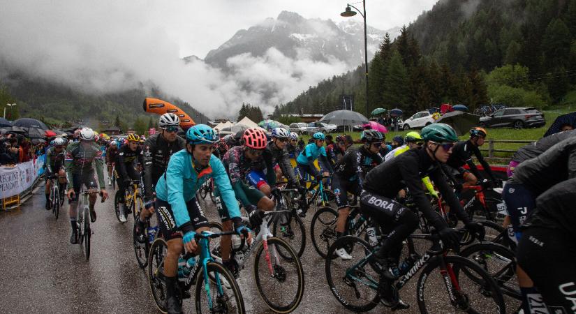 „Végre, ez az igazi Giro-időjárás” – Valter Attila örült az esőnek