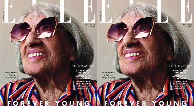 Keleti Ágnes a világ legidősebb nőimagazin-címlapsztárja
