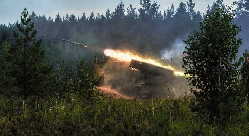 Így pusztítanak az orosz rakéták a donbaszi fronton (VIDEÓ) (videó)