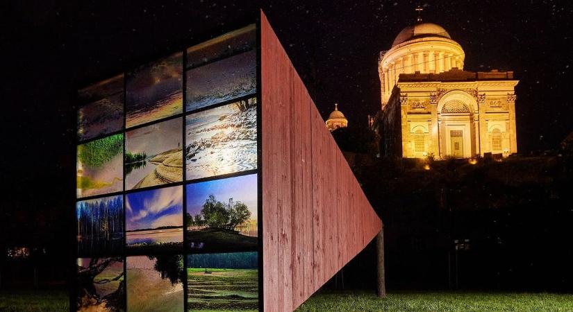 Napfénnyel mutatja be a Duna páratlan szépségét az esztergomi Suzuki-installáció