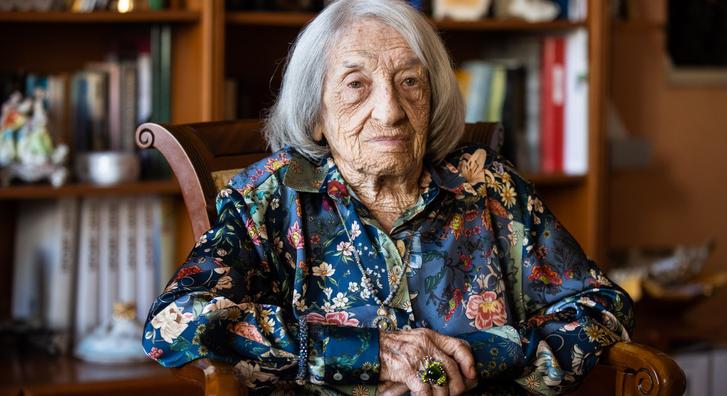 A 101 éves Keleti Ágnes lesz a világ legidősebb címlapsztárja