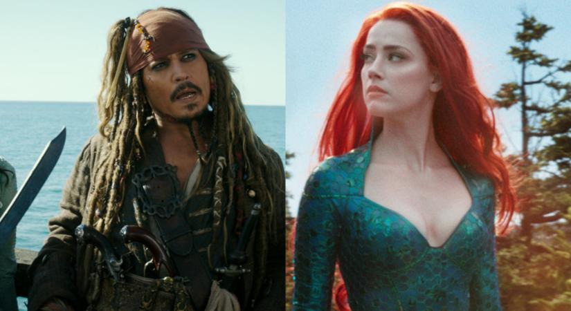 Johnny Depp szerint éppen, hogy neki is köszönhető, hogy Amber Heard szerepelhetett az Aquamanben