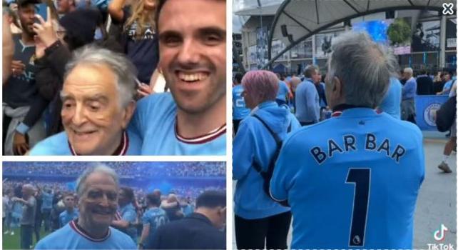 Szívmelengető: City-meccsel lepte meg demens nagypapáját a drukker