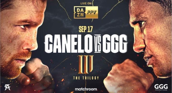 HIVATALOS: CANELO VS GGG 3 Szeptember 17-én!