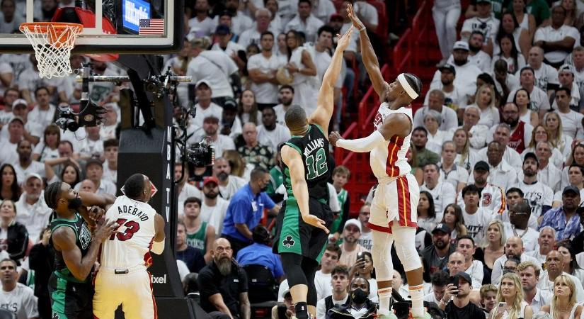 NBA: 80 ponton tartotta a Miamit, egy lépésre a döntőtől a Boston